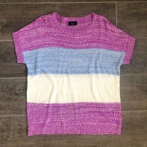 Vici Knitted Multi Color Top